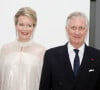 Un couple royal qui a fait forte impression en France.
La reine Mathilde et le roi Philippe de Belgique lors d'un dîner au centre Pompidou à Paris autour de l'exposition "Surréalisme" © Denis Guignebourg / Bestimage 