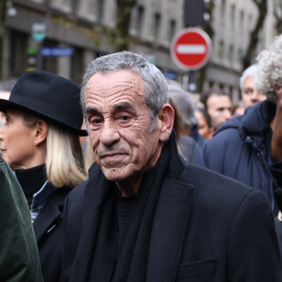 Thierry Ardisson - Marche pour la République et contre l'antisémitisme à Paris le 12 novembre 2023. © Denis Guignebourg / Bestimage