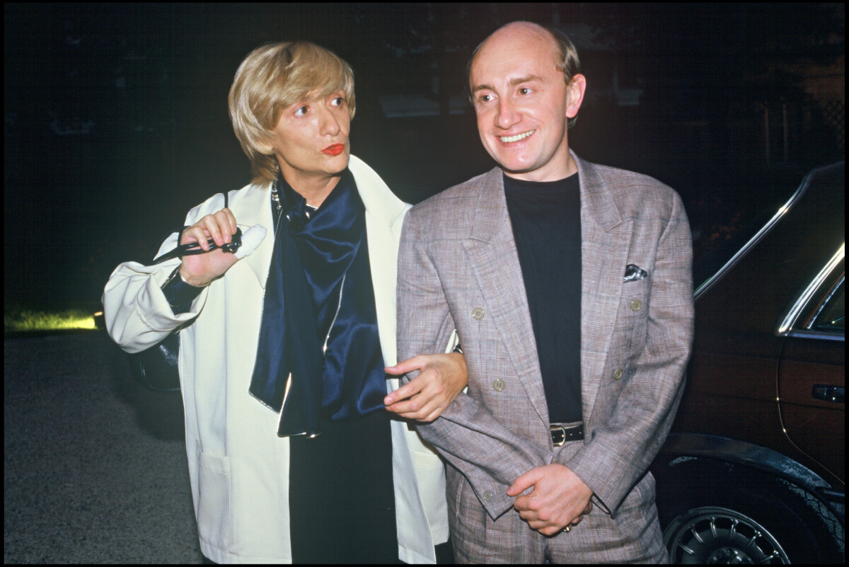 Photo : Françoise Sagan et Michel Blanc en 1986 - Ode (Purepeople)