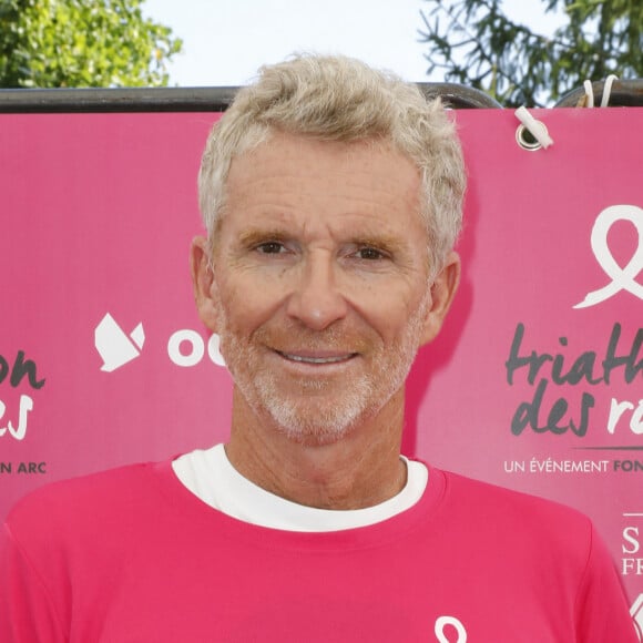 Denis Brogniart - 8ème édition du "Triathlon des roses" au Stade Français dans le domaine de Saint Cloud le 18 septembre 2021.