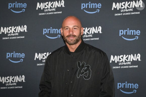 L'acteur français Franck Gastambide pose pour un photo-call pour le film Miskina la pauvre, saison 2 à Paris au cinéma Max Linder à Paris, le 24 septembre 2024. Photo par Firas Abdullah/ABACAPRESS.COM