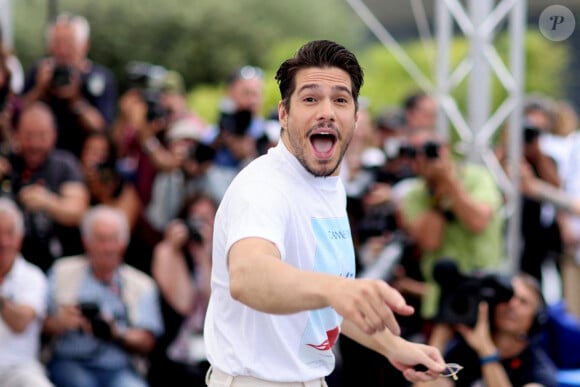 François Civil - Photocall du film "L'Amour Ouf" (Beating Hearts / Compétition) lors du 77ème Festival International du Film de Cannes, le 24 mai 2024. © Jacovides / Moreau / Bestimage 