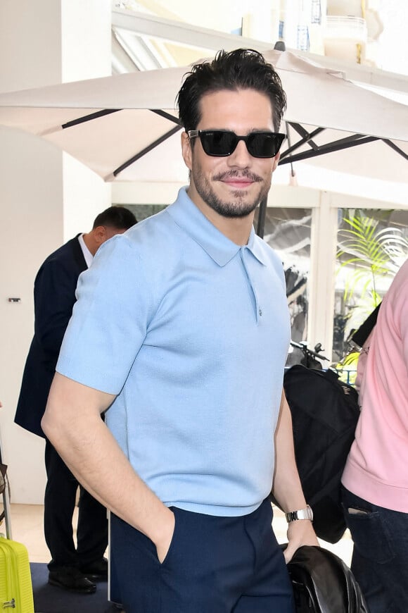 François Civil à l'hôtel "Martinez" lors du 77ème Festival International du Film de Cannes, France, le 23 mai 2024. © Max Montingelli/SGP/Bestimage 