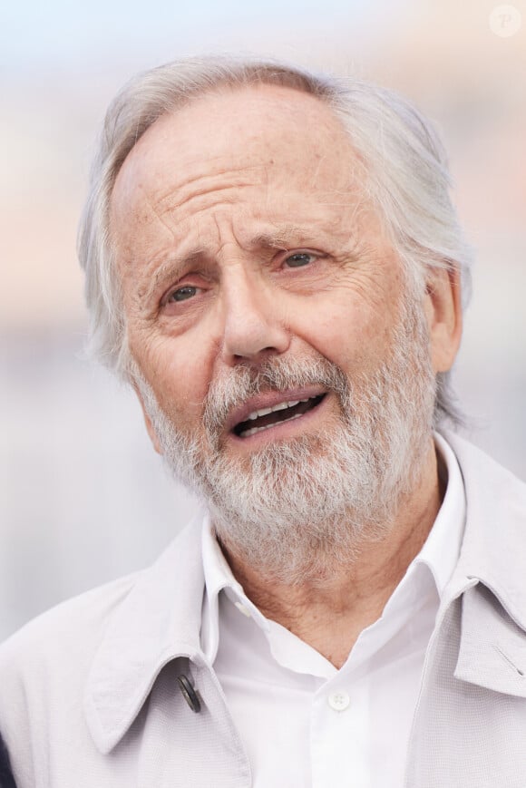 Fabrice Luchini - Photocall du film "Marcello Mio" (Compétition) lors du 77ème Festival International du Film de Cannes (14 - 25 mai 2024), le 22 mai 2024. © Moreau / Jacovides / Bestimage 