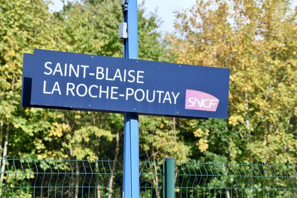 Image des alentours de Saint-Blaise, gare où devait se rendre Lina, 15 ans, pour prendre le train avant de disparaître - 30 septembre 2024 © Nicolas Roses/ABACAPRESS.COM