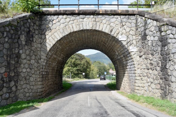 Image des alentours de Saint-Blaise, gare où devait se rendre Lina, 15 ans, pour prendre le train avant de disparaître - 30 septembre 2024 © Nicolas Roses/ABACAPRESS.COM