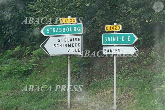 Image des alentours de Saint-Blaise, gare où devait se rendre Lina, 15 ans, pour prendre le train avant de disparaître - 30 septembre 2024 © Nicolas Roses/ABACAPRESS.COM