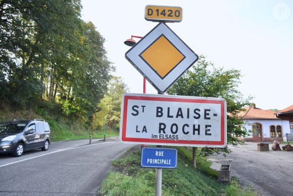 Image des alentours de Saint-Blaise, gare où devait se rendre Lina, 15 ans, pour prendre le train avant de disparaître - 30 septembre 2024 © Nicolas Roses/ABACAPRESS.COM