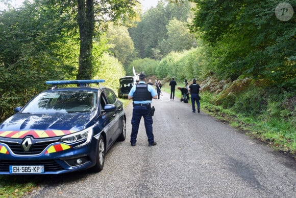 Image des alentours de Saint-Blaise, gare où devait se rendre Lina, 15 ans, pour prendre le train avant de disparaître - 30 septembre 2024 © Nicolas Roses/ABACAPRESS.COM