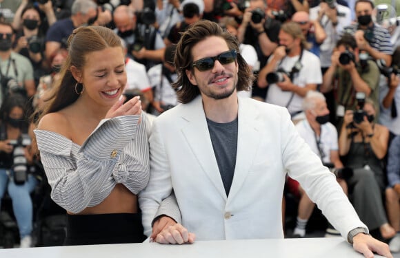 Adèle Exarchopoulos, François Civil au photocall du film Bac Nord (Hors compétition) lors du 74ème festival international du film de Cannes le 13 juillet 2021 © Borde / Jacovides / Moreau / Bestimage 