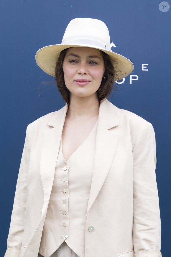 Marie-Ange Casta - Photocall du Prix de Diane Longines 2022 à Chantilly le 19 juin 2022. © Jack Tribeca / Bestimage