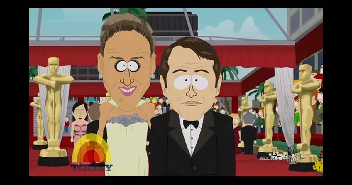Sarah Jessica Parker Response To South Park Sarah Jessica Parker et Matthew Broderick dans South Park - Purepeople