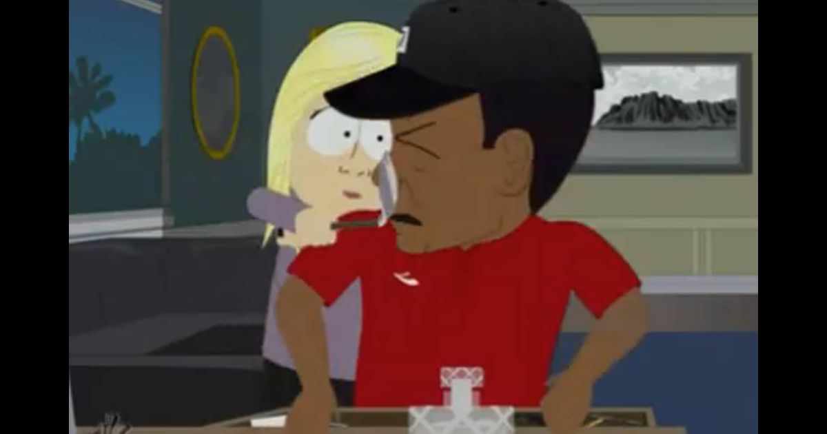 Tiger Woods dans South Park Purepeople