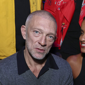 Vincent Cassel et sa compagne Narah Baptista - Célébrités assistent aux combats de MMA, Professional Fighters League Europe (PFL) à l'accord Arena de Bercy à Paris le 7 mars 2024. © PFL Europe via Bestimage 