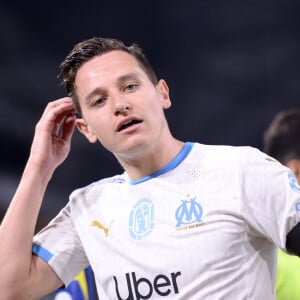 Malheureusement pour la star du ballon rond, les Parisiens se sont imposés hier, 3-0...
Florian Thauvin lors du match de championnat de Ligue 1 Uber Eats opposant l'Olympique de Marseille (OM) au Racing Club de Strasbourg Alsace (RCS) au stade Vélodrome à Marseille, France, le 30 avril 2021. Le match s'est terminé par un match nul 1-1. © Philippe Lecoeur/Panoramic/Bestimage 