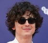 Il a ensuite révélé son identité, provoquant une vive réaction et des cris d'enthousiasme. La police a dû intervenir pour encadrer l'événement
Timothée Chalamet au photocall du film "Bones and All" lors du festival du film de Londres (BFI) le 8 octobre 2022.