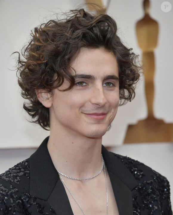 Le concours, orchestré par un youtuber, avait pour objectif de trouver la sosie le plus ressemblant à l'acteur de "Dune"
Timothée Chalamet au photocall de la 94ème édition de la cérémonie des Oscars à Los Angeles, le 27 mars 2022. 