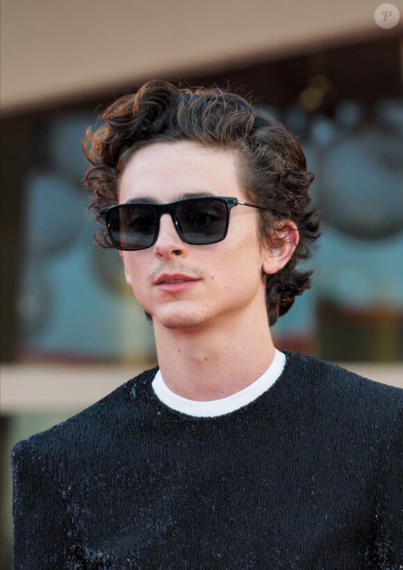 Timothee Chalamet lors de la première du film "Dune" lors du festival international du film de Venise (La Mostra), à Venise, Italie.