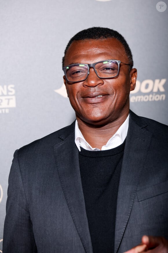 Marcel Desailly au photocall de la cérémonie du Ballon d'Or 2024 au théâtre du Châtelet à Paris, France, le 28 octobre 2024. © Cyril Moreau/Bestimage 