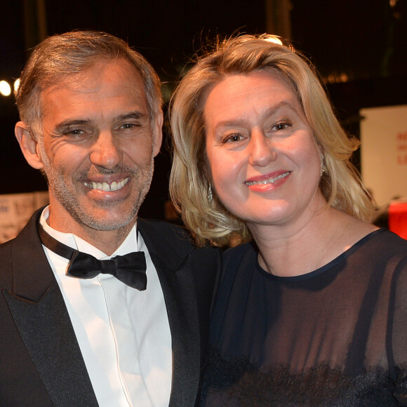 Paul Belmondo et son ex-femme Luana Belmondo - 35ème cérémonie de remise des grands prix du Festival Automobile International à l'hôtel National des Invalides à Paris, le 28 janvier 2020. © Veeren/Bestimage 