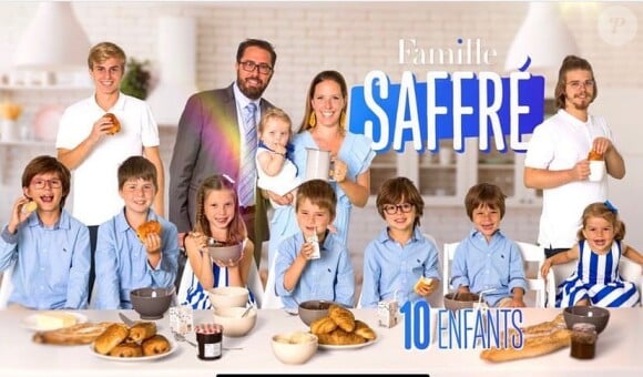 La famille Saffré de "Familles nombreuses"