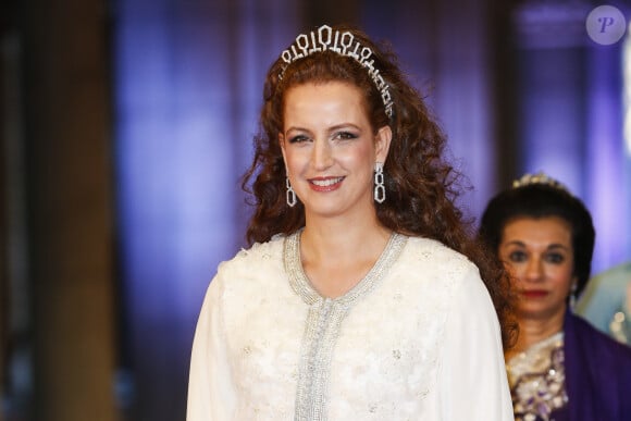 Le couple aurait tout bonnement divorcé !
Princesse Lalla Salma du Maroc - Diner de gala pour l'intronisation du roi Willem-Alexander des Pays-Bas a Amsterdam le 29 avril 2013. 