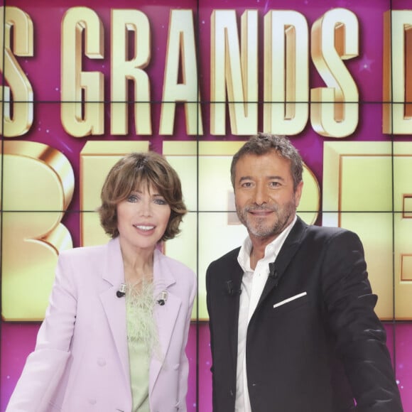 Exclusif - Karen Cheryl, Bernard Montiel - Enregistrement de l'émission "Les grands du rire", présentée par K.Chéryl et B.Montiel, diffusée le 2 novembre sur C8 © Jack Tribeca / Bestimage 