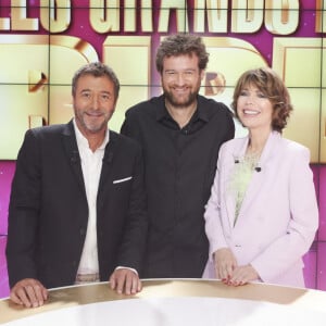 C'est l'heure de retrouver "Les Grands du rire" ! 
Exclusif - Bernard Montiel, Olivier De Benoist, Karen Cheryl - Enregistrement de l'émission "Les grands du rire", présentée par K.Chéryl et B.Montiel, diffusée le 2 novembre sur C8 © Jack Tribeca / Bestimage 