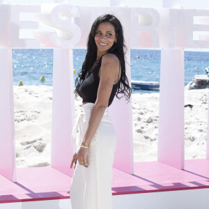 Tamara Marthe (Shy'm) (Cannes Confidential) - Photocall à l'hôtel Mariott lors du festival Canneseries saison 6 au palais des festivals à Cannes le 16 avril 2023. © Denis Guignebourg / Bestimage