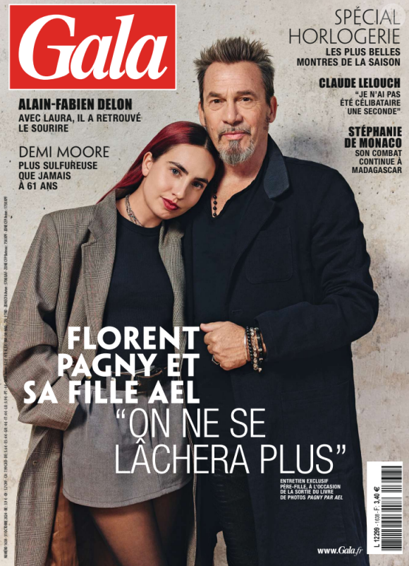 Ensemble, père et fille se livrent au cours d'une interview vérité.
Magazine "Gala"