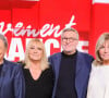 Michèle Bernier, Julie Leclerc et Maryse Gildas sont également de la partie.
Exclusif - Emmanuel Chaunu, Joyce Jonathan, Michel Drucker, Julie Leclerc, Laurent Ruquier, Maryse Gildas, Michele Bernier et Karina Marimon - Enregistrement de l'émission "Vivement Dimanche" au Studio Gabriel à Paris, France, le 1er octobre 2024, présentée par M.Drucker et diffusée le 3 novembre sur France 3. © Guillaume Gaffiot/Bestimage