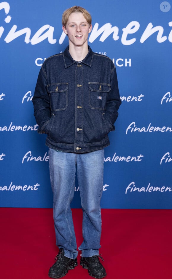 Valentin Campagne - Avant-première du film "Finalement" de C. Lelouch qui fête son 87ème anniversaire au Grand Rex à Paris le 30 octobre 2024. © Pierre Perusseau/Bestimage