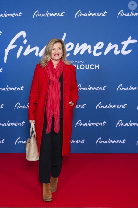 Valérie Trierweiler - Avant-première du film "Finalement" de C. Lelouch qui fête son 87ème anniversaire au Grand Rex à Paris le 30 octobre 2024. © Pierre Perusseau/Bestimage