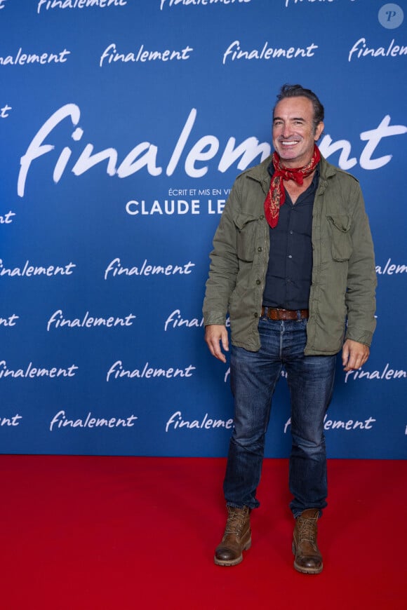 Jean Dujardin - Avant-première du film "Finalement" de C. Lelouch qui fête son 87ème anniversaire au Grand Rex à Paris le 30 octobre 2024. © Pierre Perusseau/Bestimage