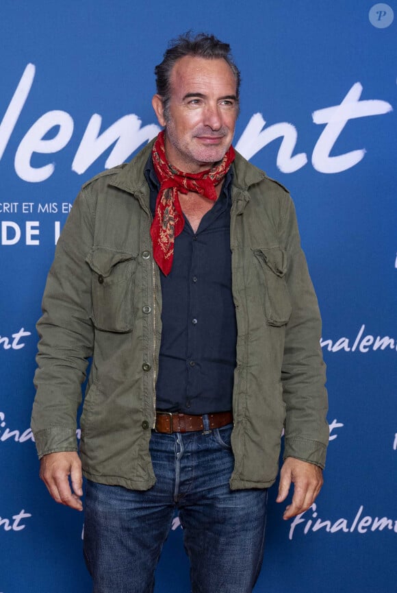 Jean Dujardin - Avant-première du film "Finalement" de C. Lelouch qui fête son 87ème anniversaire au Grand Rex à Paris le 30 octobre 2024. © Pierre Perusseau/Bestimage