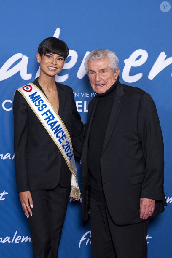 Eve Gilles (Miss France 2024), Claude Lelouch - Avant-première du film "Finalement" de C. Lelouch qui fête son 87ème anniversaire au Grand Rex à Paris le 30 octobre 2024. © Pierre Perusseau/Bestimage