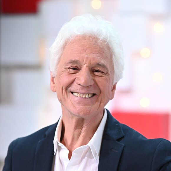 Exclusif - Gérard Lenorman - Enregistrement de l'émission "Vivement Dimanche" présentée par M.Drucker et diffusée le 30 janvier sur France 2. Le 21 janvier 2022 © Guillaume Gaffiot / Bestimage 