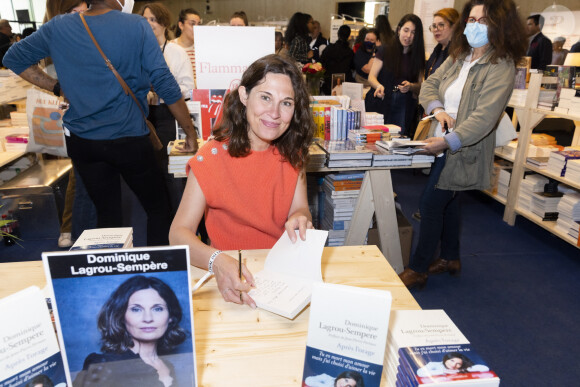 Dominique Lagrou-Sempère - Festival du Livre de Paris 2022 au Grand Palais éphémère - Paris le 23/04/2022