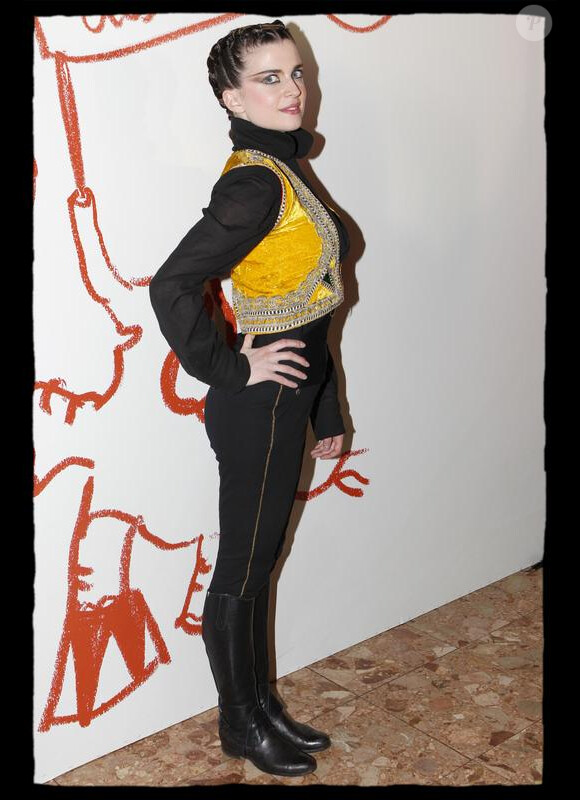 Cécile Cassel pour le Gala de l'Union des Artistes au Cirque d'Hiver Bouglione le 29   mars 2010