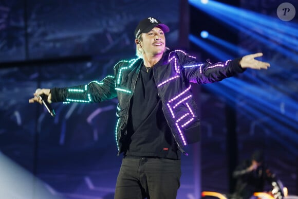 Nekfeu, de son vrai nom Ken Samaras (Victoire Album de musiques urbaines "Feu") - Cérémonie des 31ème Victoires de la Musique au Zénith de Paris. Le 12 février 2016