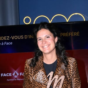 Exclusif - Apolline de Malherbe, rendez-vous d'information préféré pour "Face à face" lors de la soirée de remise de prix Molotov TV Awards 2024, première édition, pour récompenser les programmes télés préférés. © Rachid Bellak / Bestimage