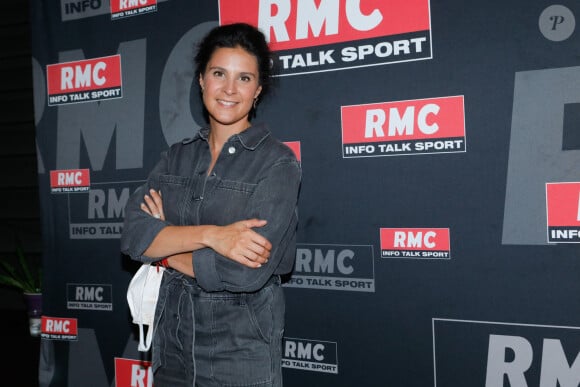 C'est son styliste, Alex Galvan, qui lui a déniché cette pépite.
Exclusif - Apolline de Malherbe - Conférence de presse de rentrée de RMC / RMC Sport saison 2021/2022 à l'Altice Campus à Paris, France, le 30 août 2021. © Christophe Clovis / Bestimage