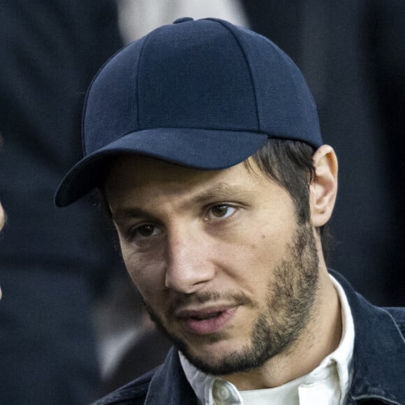 Vianney - People dans les tribunes du match de Ligue 1 Uber Eats "PSG-Lille" (3-1) au Parc des Princes à Paris le 10 février 2024. © Cyril Moreau/Bestimage