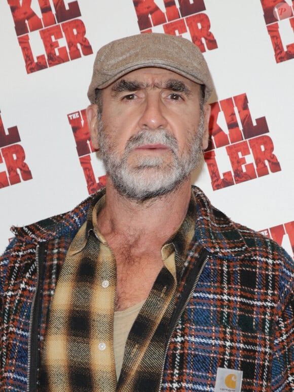 Eric Cantona - Avant-première du film "The Killer" au cinéma Pathé Palace à Paris © Coadic Guirec / Olivier Borde / Bestimage