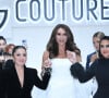 Mais aussi Diane Leyre, Miss France 2022, qui a pu fouler le podium
Exclusif - La créatrice Nazli Mendes, Diane Leyre (miss France 2022), Silva Erkoc - Défilé de mode "Sima Couture" à Enghien le 5 novembre 2024. © Rachid Bellak/Bestimage