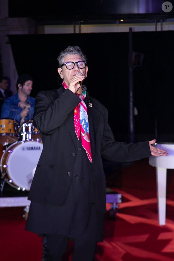 Marc Lavoine lors de la soirée d'inauguration "Noël du BHV Marais" à Paris. Le 6 novembre 2024 © Philippe Baldini / Bestimage