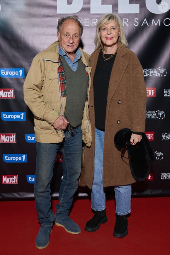 Chantal Ladesou était également présente avec son époux Michel Ansault.
Exclusif - Chantal Ladesou et son mari Michel Ansault au photocall de la soirée Ciné-concert symphonique "Alain Delon, le dernier Samouraï" au Palais des congrès à Paris le 8 novembre 2024 le jour de son anniversaire. © Jacovides / Moreau / Bestimage 