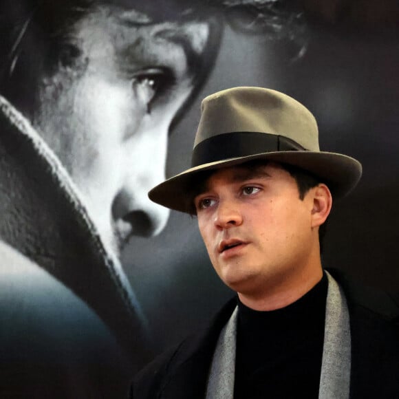 Exclusif - Alain-Fabien Delon au photocall de la soirée Ciné-concert symphonique "Alain Delon, le dernier Samouraï" au Palais des congrès à Paris le 8 novembre 2024 le jour de son anniversaire. © Jacovides / Moreau / Bestimage 