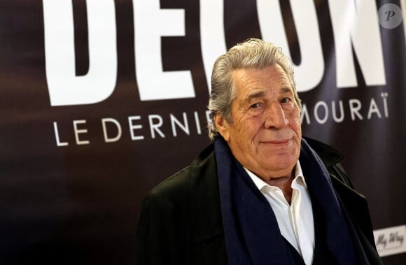 Exclusif - Jean-Pierre Castaldi au photocall de la soirée Ciné-concert symphonique "Alain Delon, le dernier Samouraï" au Palais des congrès à Paris le 8 novembre 2024 le jour de son anniversaire. © Jacovides / Moreau / Bestimage 