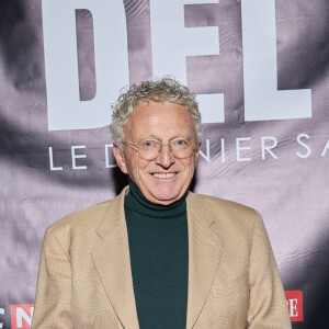 Exclusif - Nelson Monfort au photocall de la soirée Ciné-concert symphonique "Alain Delon, le dernier Samouraï" au Palais des congrès à Paris le 8 novembre 2024 le jour de son anniversaire. © Jacovides / Moreau / Bestimage 